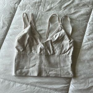 SHEIN cropped gym tank top